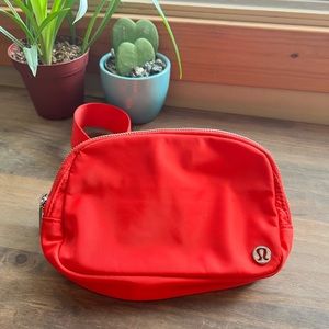 Lululemon Red Belt Bag